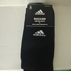 adidas Black Athletic Soccer Socks